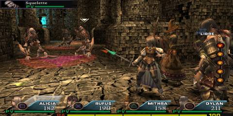 Valkyrie Profile 2 Silmeria gameplay