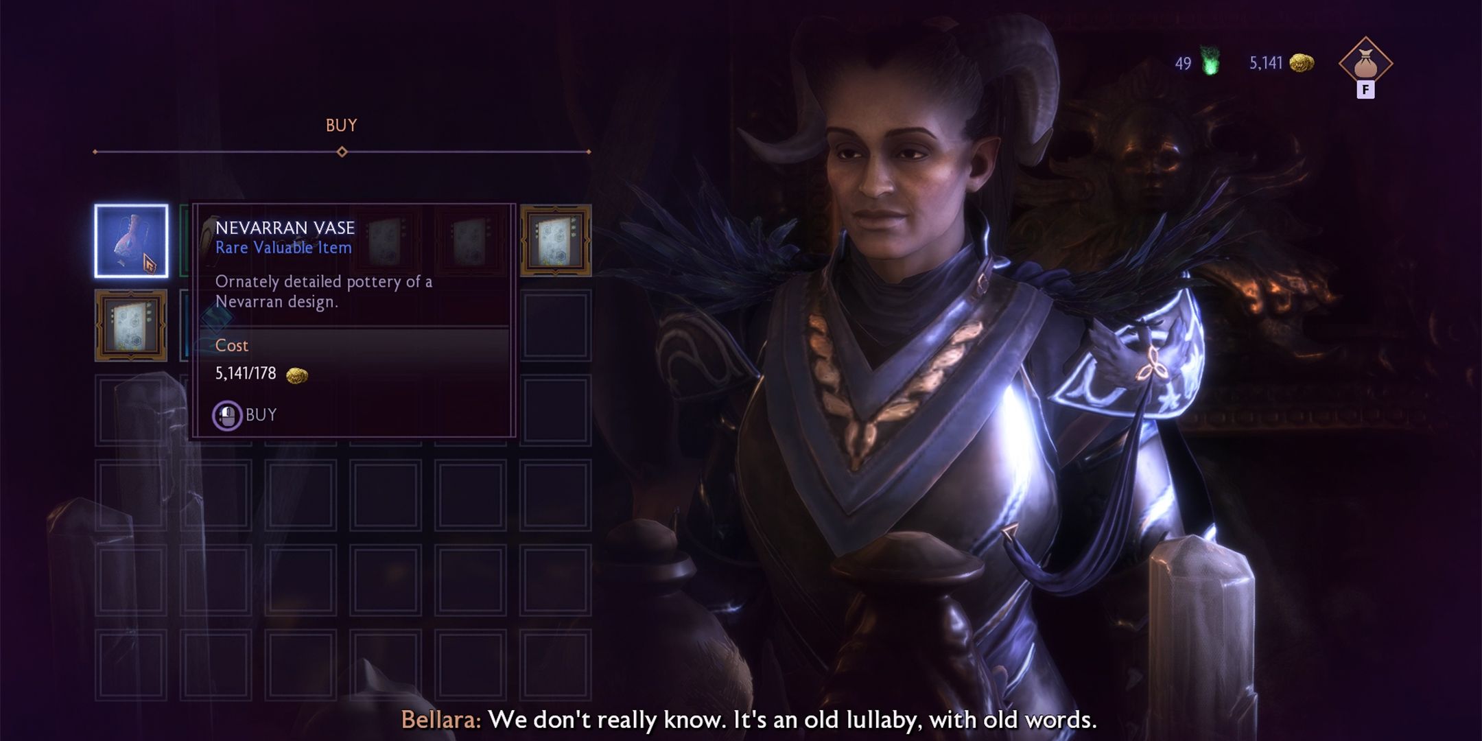 How To Sell Items In Dragon Age: The Veilguard