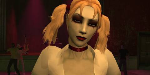 Vampire the Masquerade Bloodlines Jeanette at the Asylum club