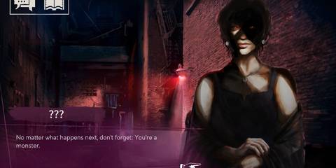 Vampire the Masquerade Shadows of New York a mysterious figure tells the player they are a monster