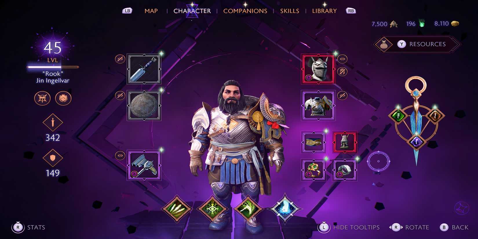 Veilguard Champion's Brilliant Regalia