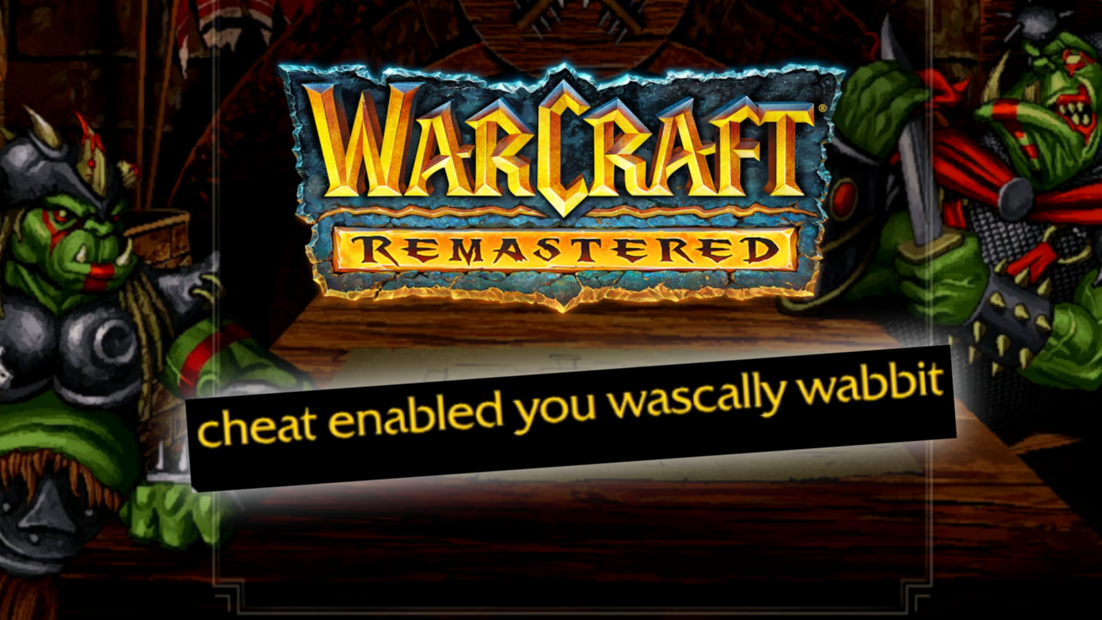 Warcraft 1 Remastered Cheat Codes