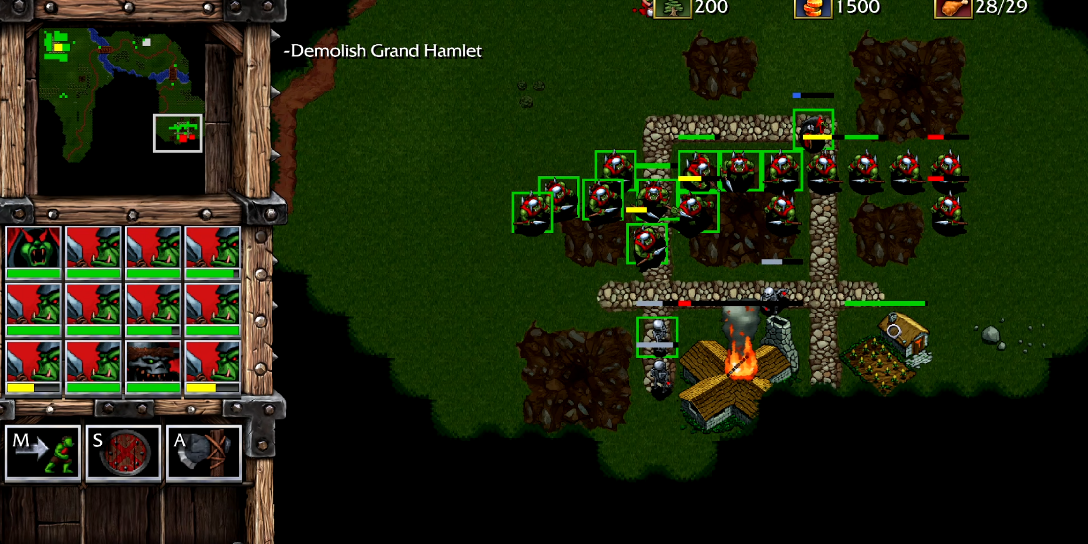 Warcraft Remastered: Orc Campaign Scenario 3 Walkthrough