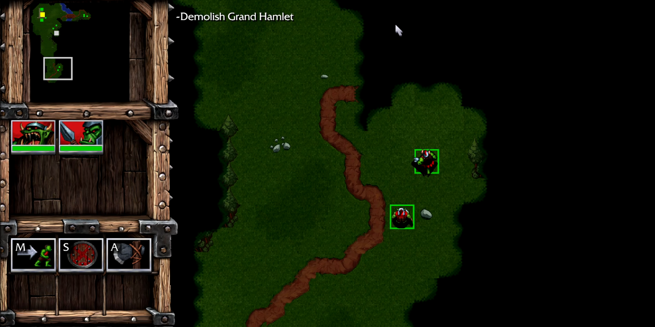 Warcraft Remastered: Orc Campaign Scenario 3 Walkthrough