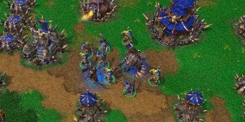 Orc gameplay in WarCraft 3 Reforged