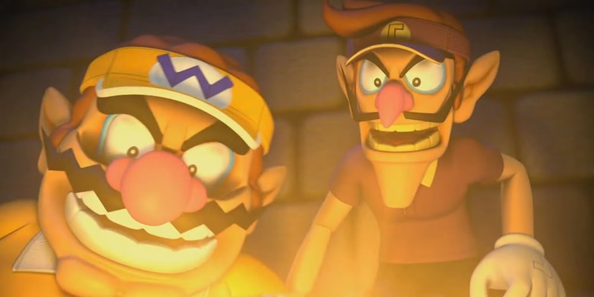 Wario and Waluigi from Mario Tennis