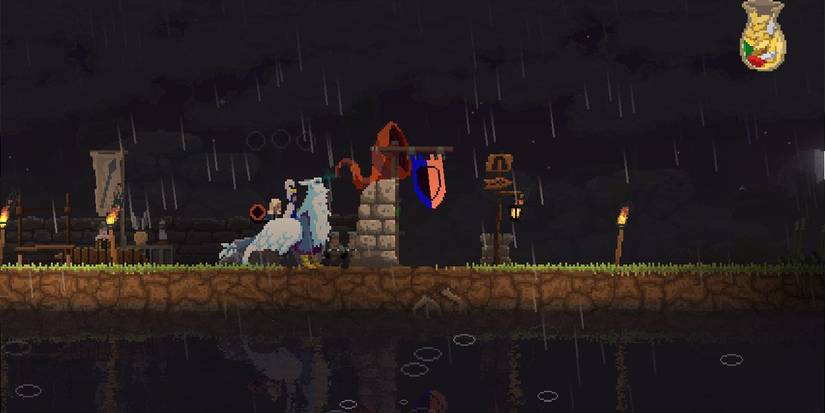 Kingdom Two Crowns Horn Hermit on Griffin