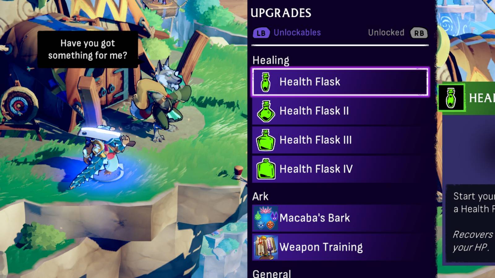 Windblown - All upgrades