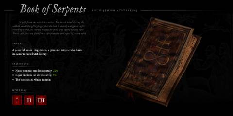 Witchfire - Book of Serpents Relic