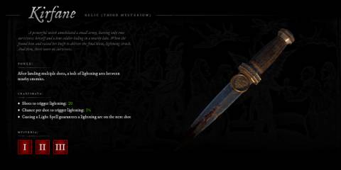 Witchfire - Kirfane Relic