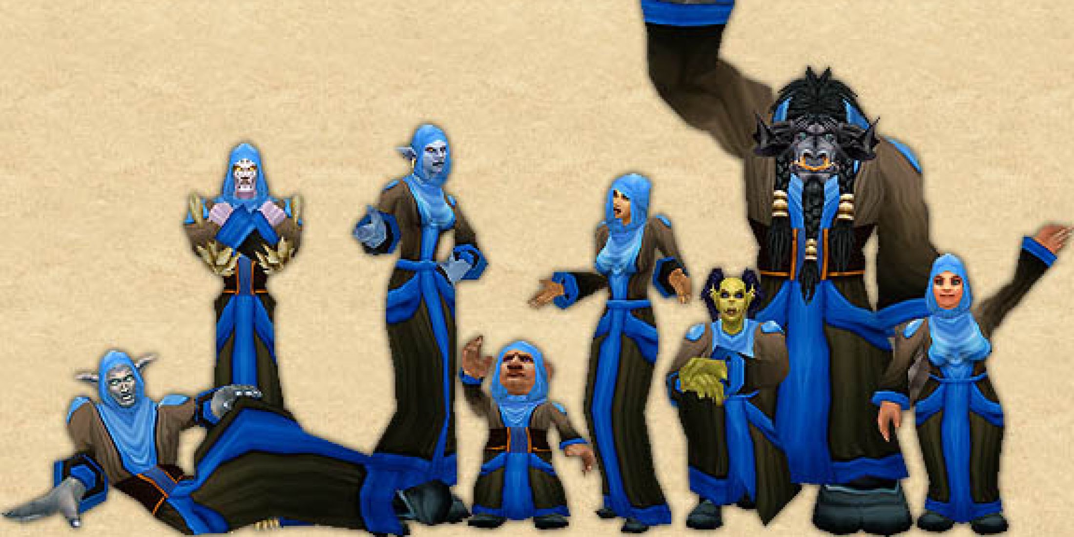 world of warcraft game master gm robes