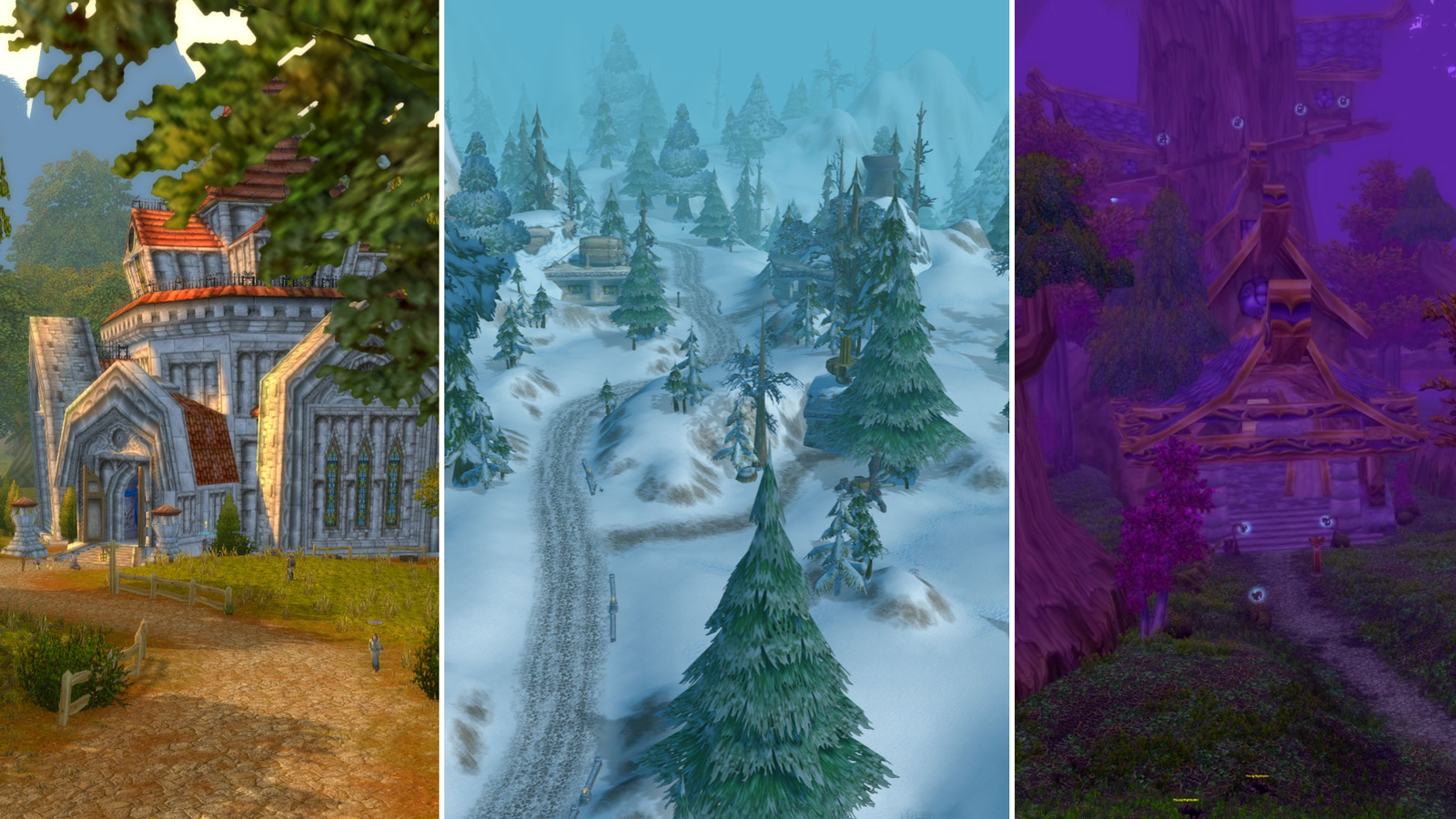 WoW Classic Best Alliance Starter Zones Dun Morogh Elwynn Forest Teldrassil