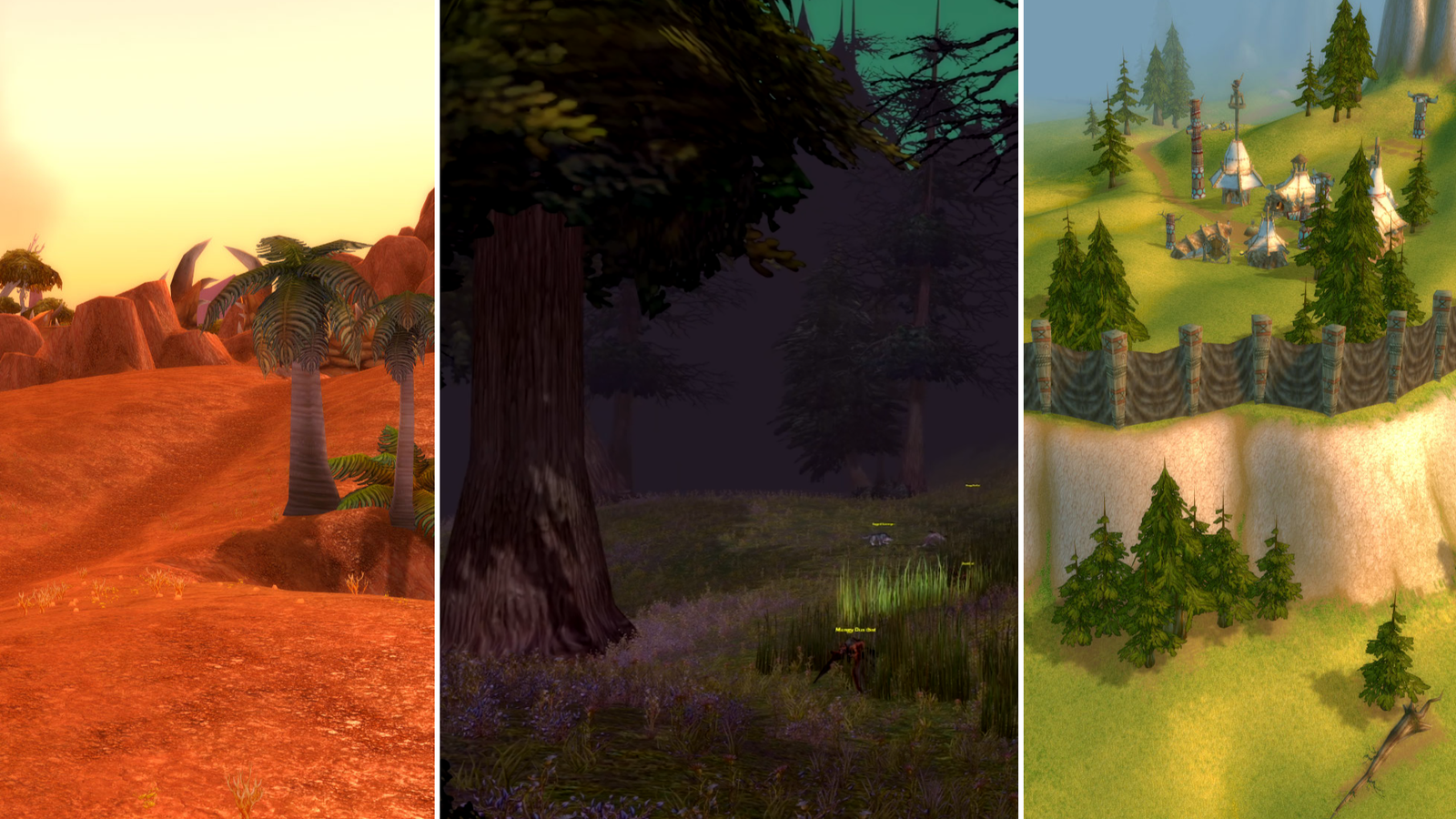 WoW Classic Best Horde Starter Zones Durotar Mulgore Tirisfal Glades