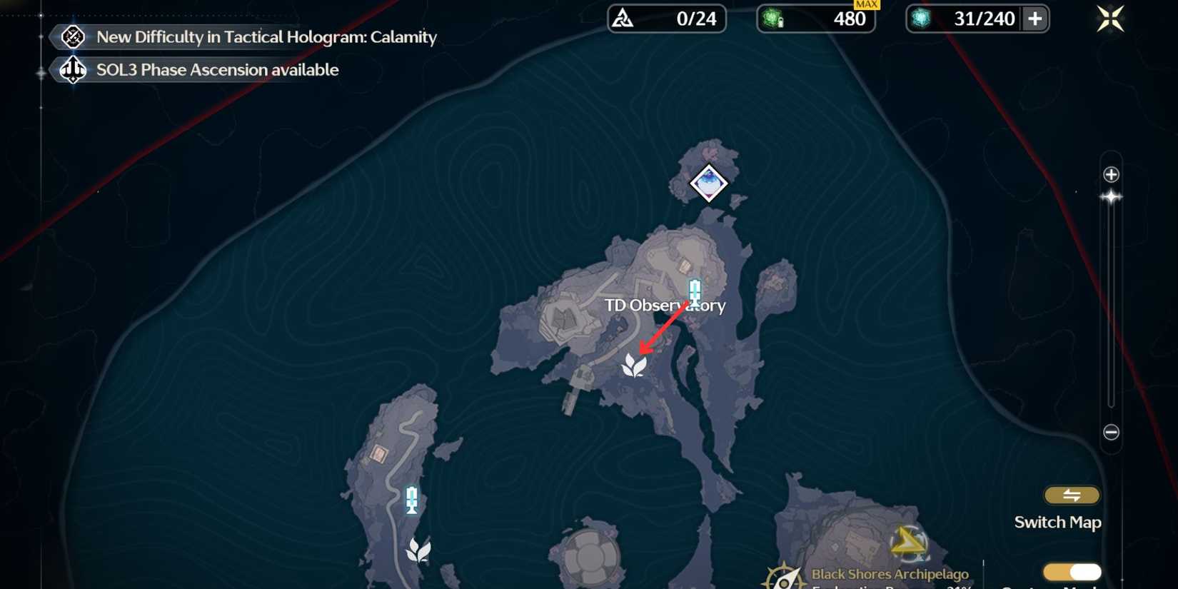 Wuthering Waves- Black Shores Archipelago TD Observatory