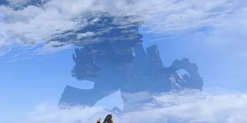 shulk and dunban in front of a massive vista