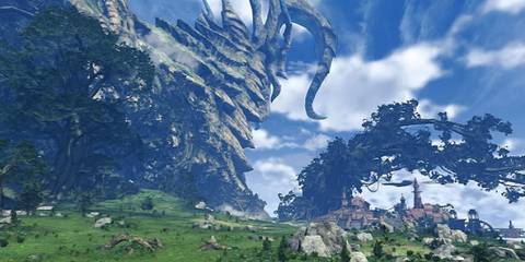 A landscape in Xenoblade Chronicles 2