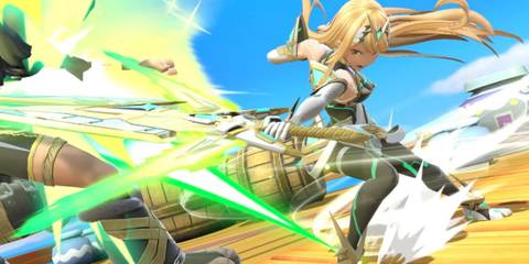 Mythra from Xenoblade Chronicles in Super Smash Bros. Ultimate