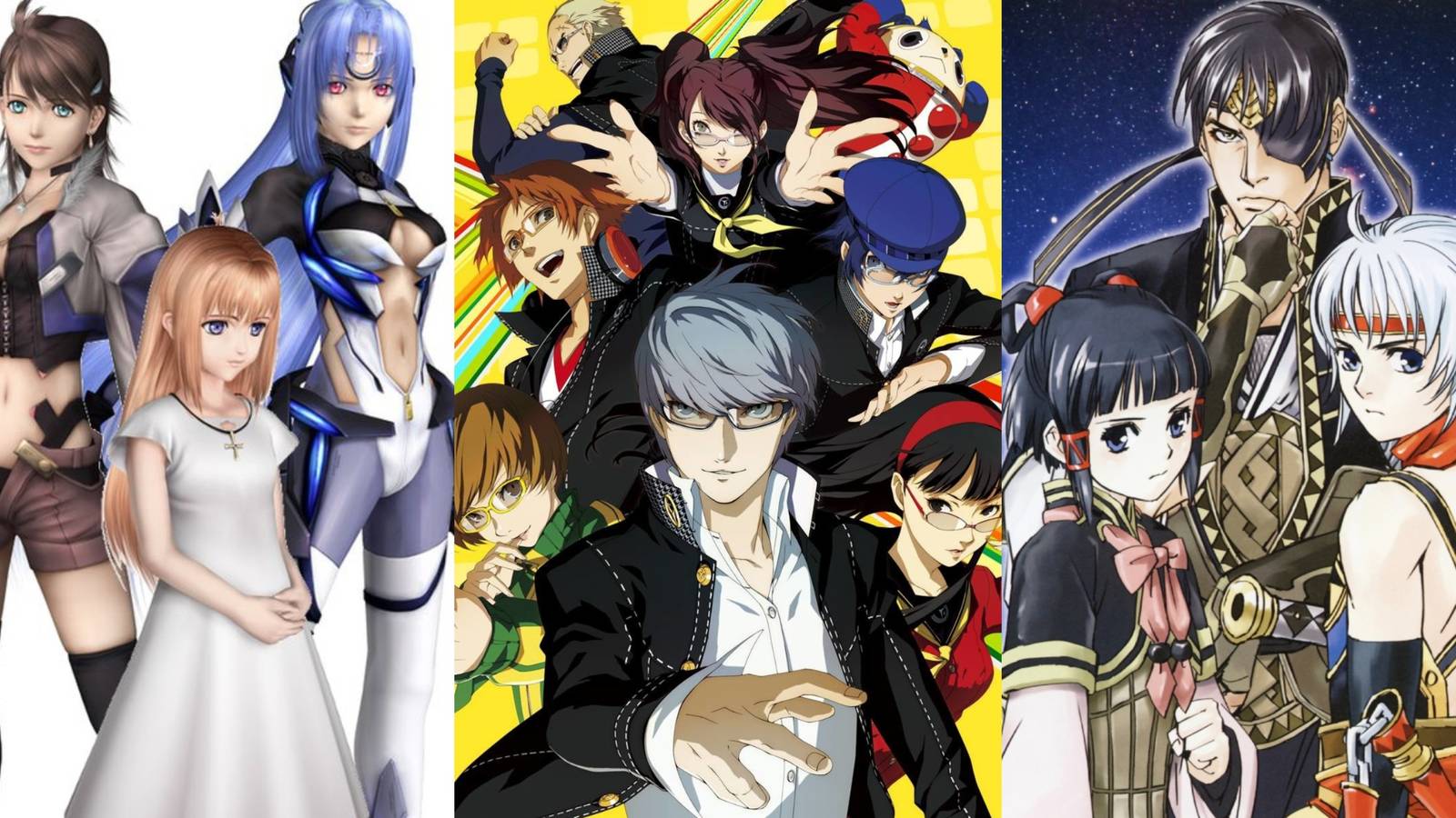 Xenosaga 3 - Persona 4 - Suikoden 5