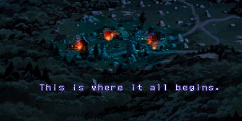 the opening of xenogears