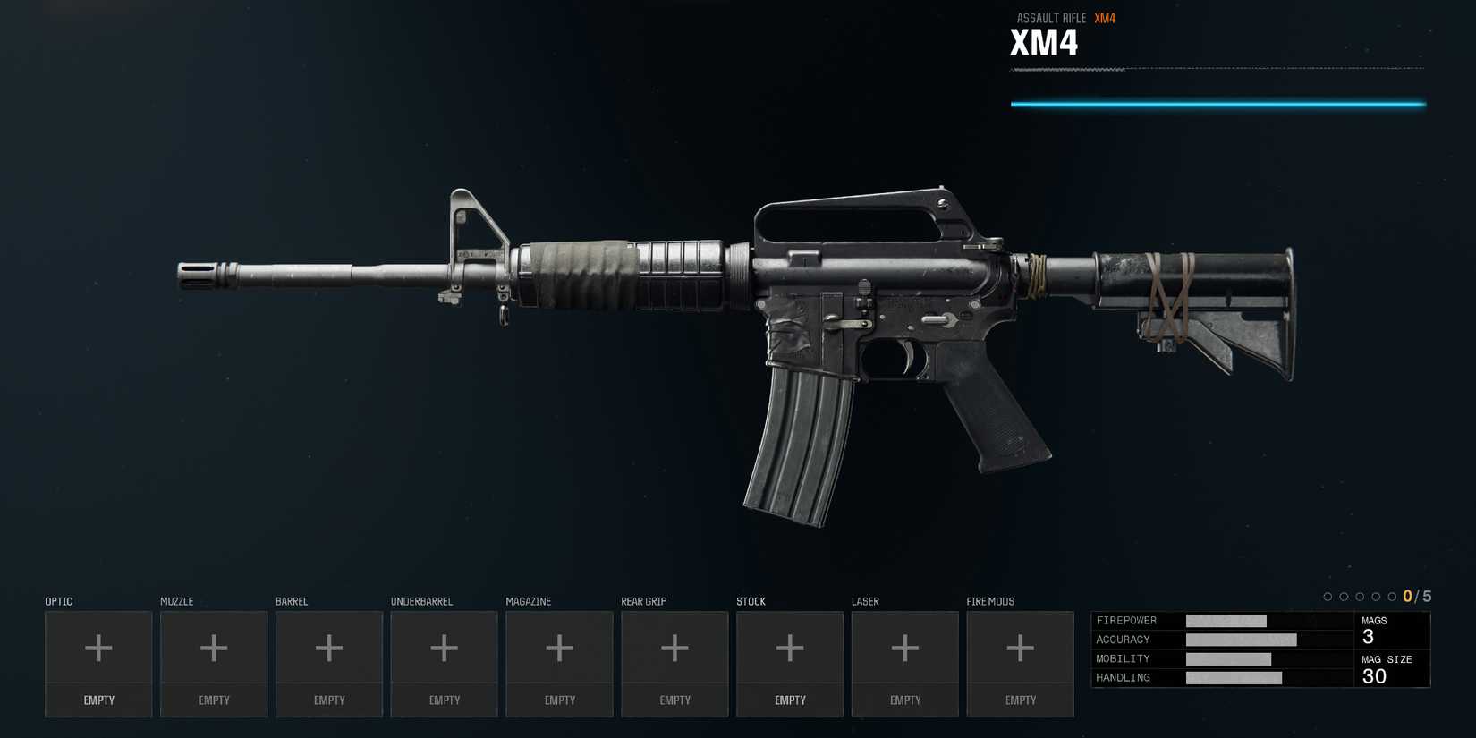 Screenshot showcasing the XM4 in Black Ops 6 Multiplayer 