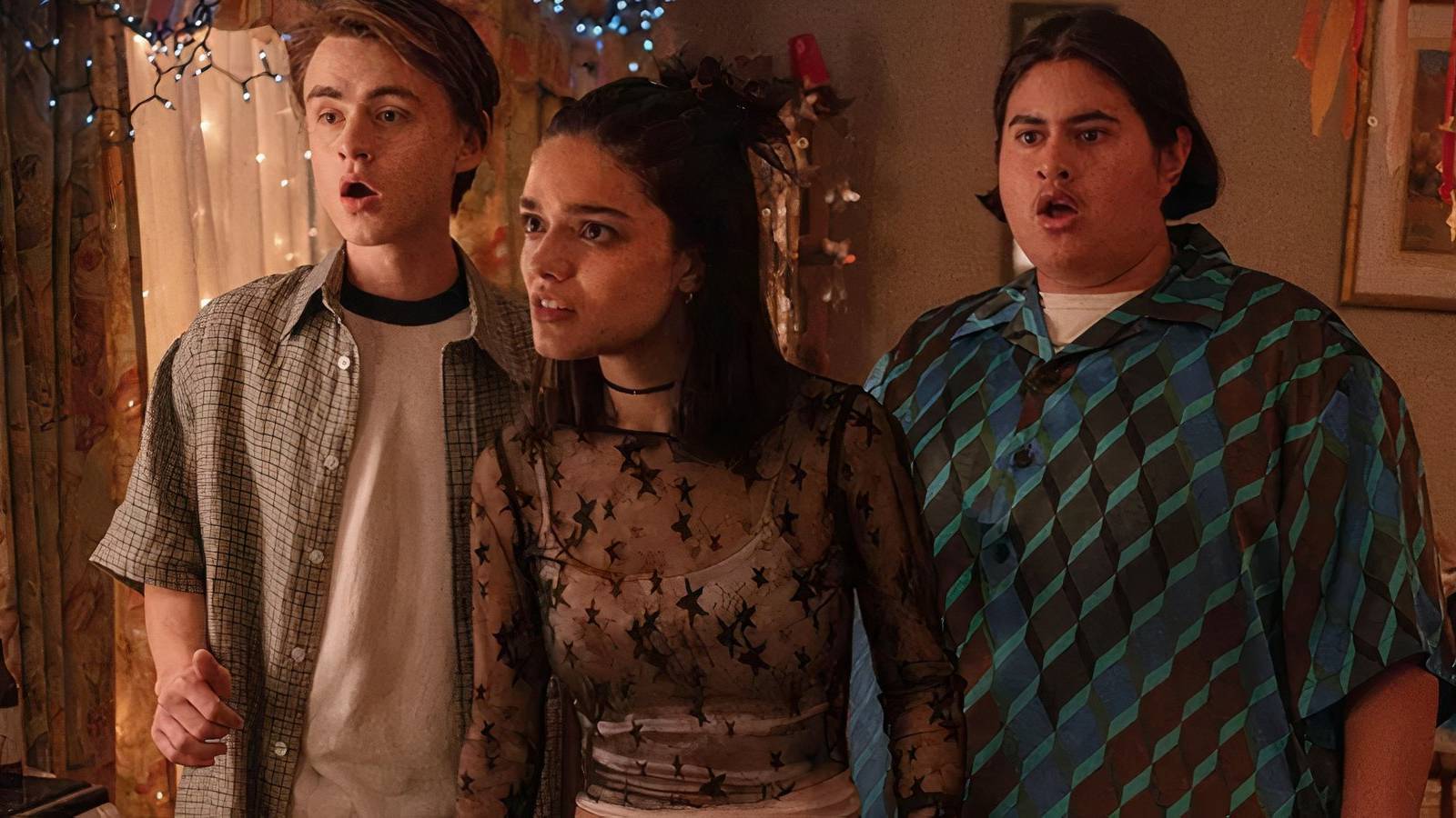 Characters looking scared in Y2K