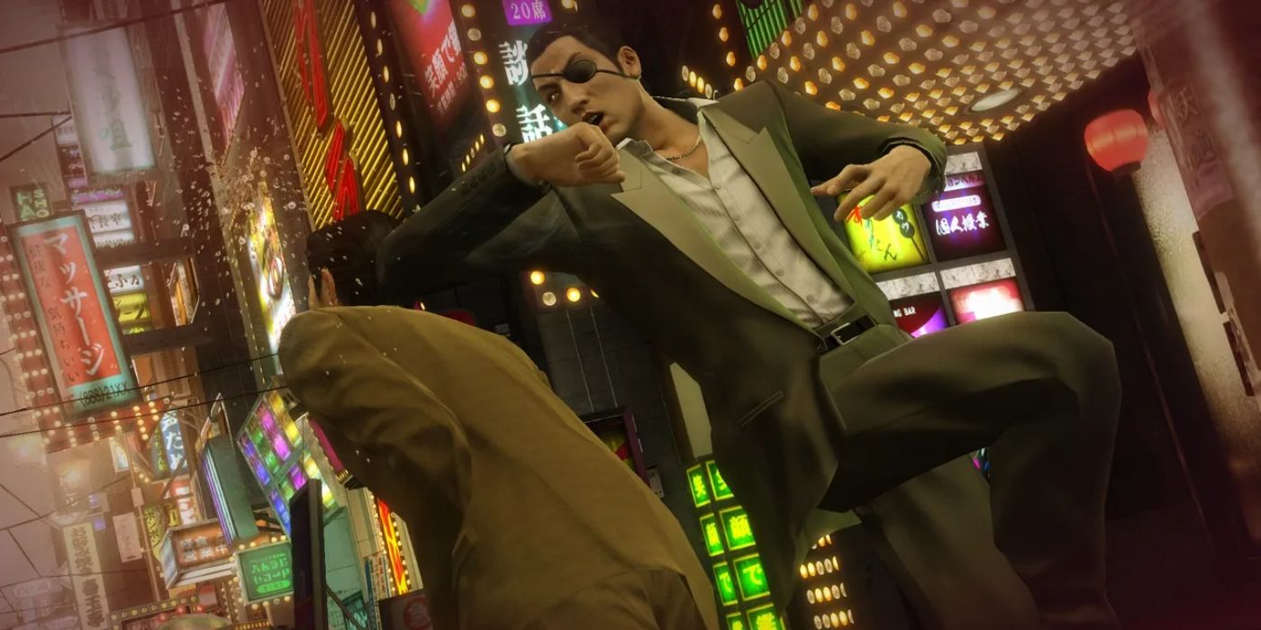 Yakuza 0 Goro Majima Fighting