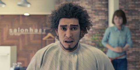 Yakuza Like A Dragon Ichiban haircut