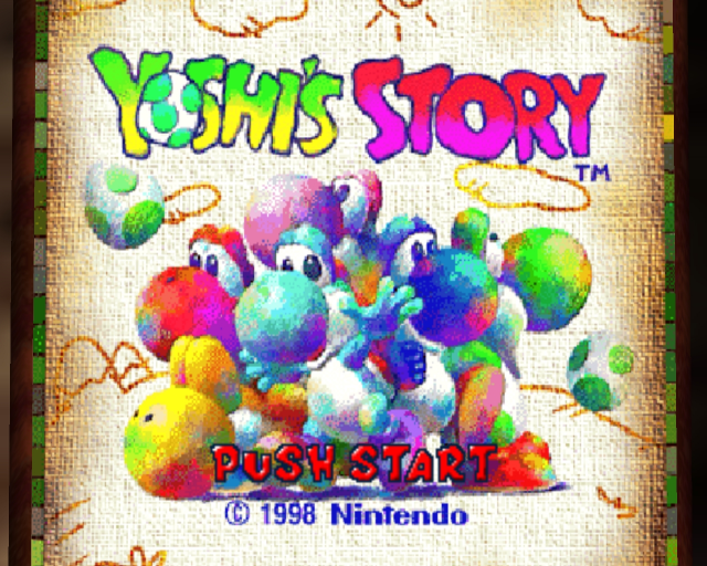 Yoshi's Story Press Image 1