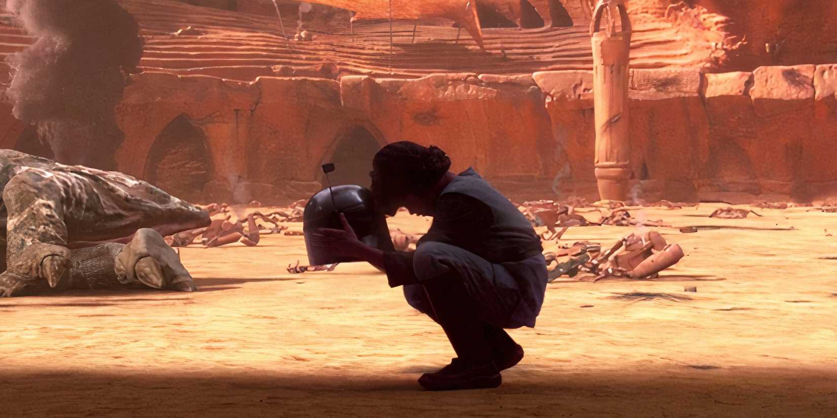 Young Boba Fett in Attack of the Clones