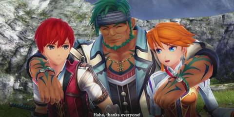 Adol and companions in Ys VIII Lacrimosa Of Dana 5