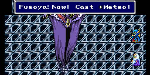 Zemus Battle FF4 SNES