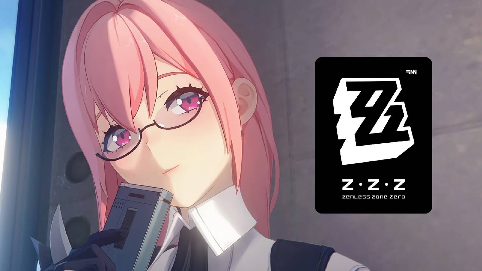 An image of Zenless Zone Zero's Tsukishiro Yanagi from her Character Demo.