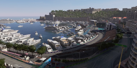 The Marina from Circuit de Monaco in F1 24