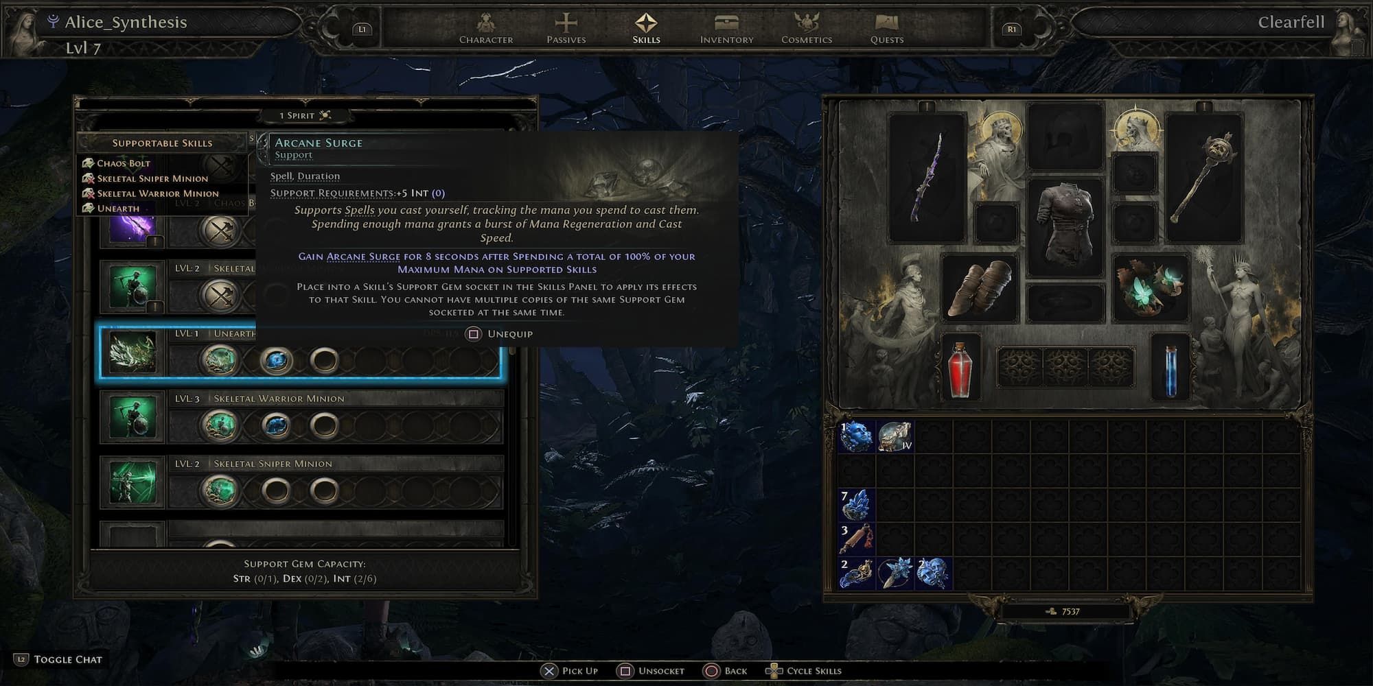 How To Use Arcane Surge In Path of Exile 2