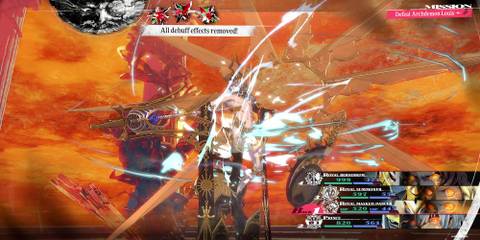 Louis Getting Rid Of All Debuffs 