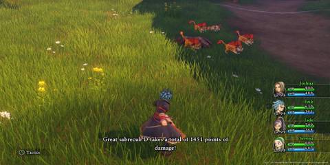 Erik Dealing Damage In Combat