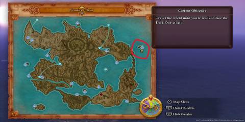 The Location Of Slime Island On The Map 