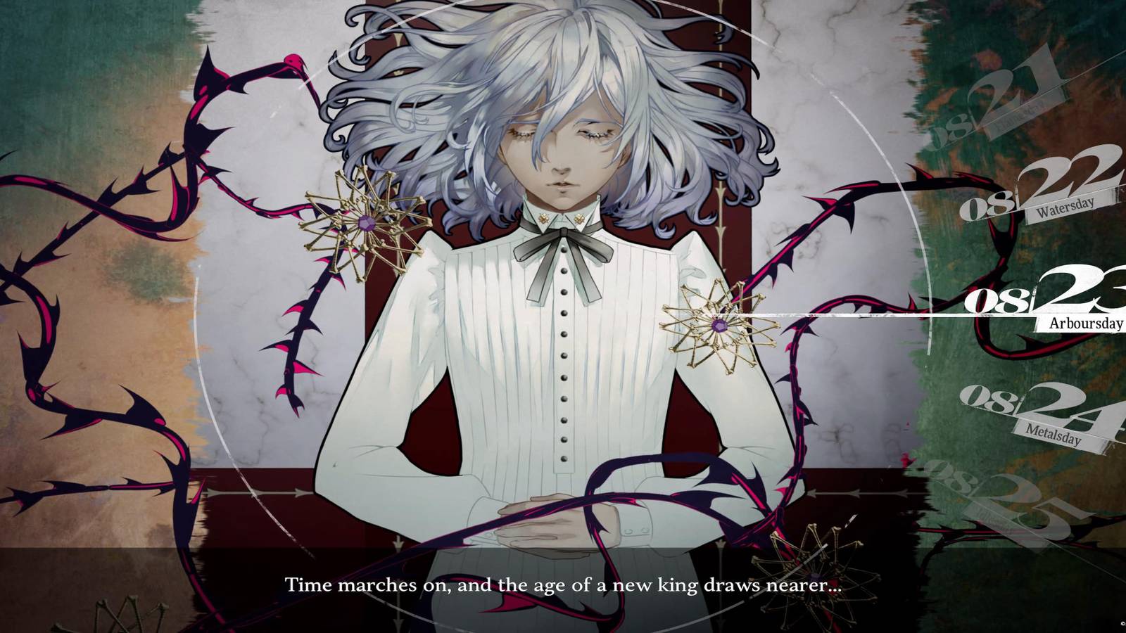 The Day Transition Screen In Metaphor: ReFantazio 