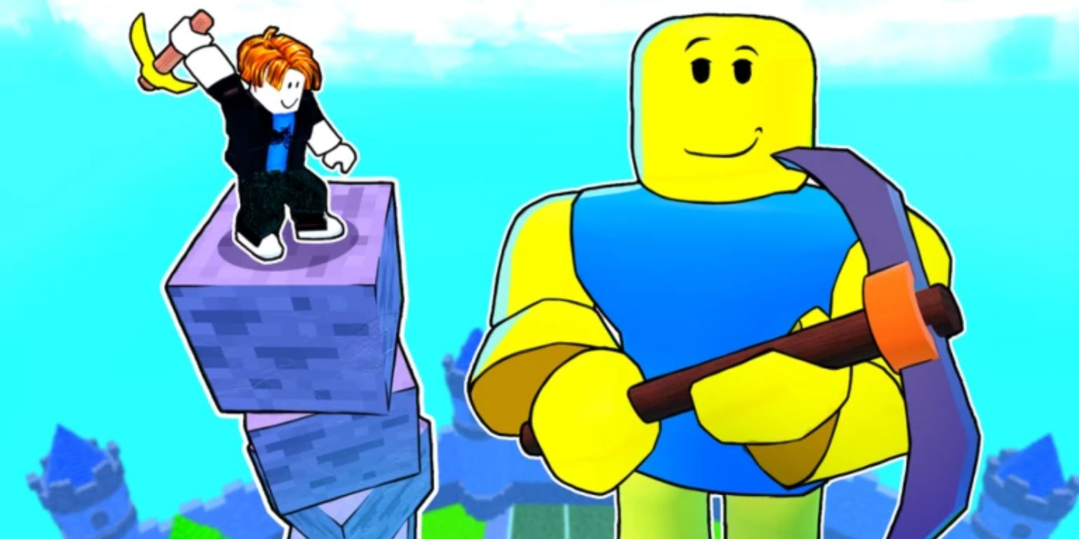 +1 block per character click