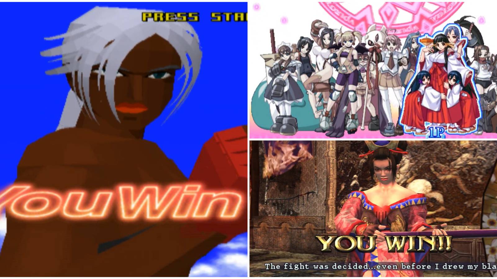 PS2 Exclusive Fighting Games- Virtua Fighter 10 Anniversary Arcana Heart SoulCalibur 3