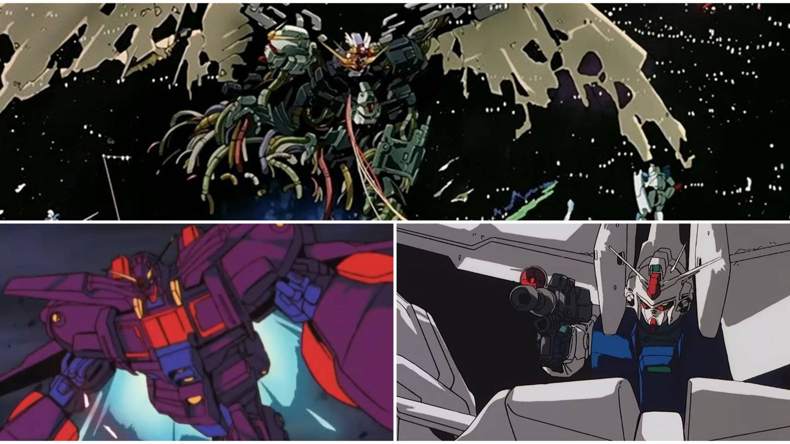 Largest Gundam Mechas- Colony Devil Gundam Psycho Gundam Mk2 Dendrobium Gundam