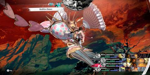 The Royal Masked Dancer Using Hellfire Dance 