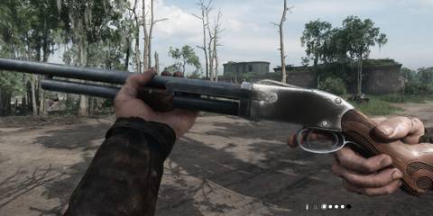 Hunt: Showdown 1896 Specter 1882 Shotgun Gameplay Interaction Animation