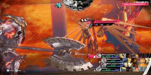 The Royal Berserker About To Attack Louis 