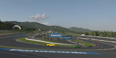Wide View of the Surrounding Scenery of the Fuji International Speedway from Gran Turismo 7