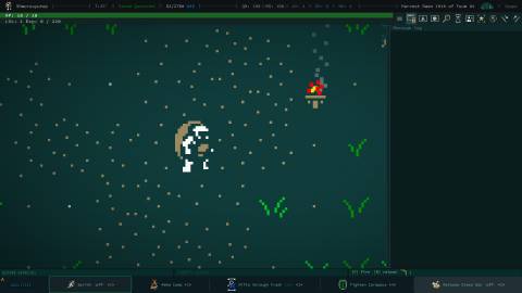 Turtle mutant sprite in Caves of Qud