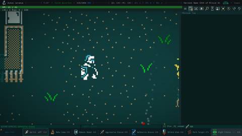 True Kin Praetorian sprite in Caves of Qud