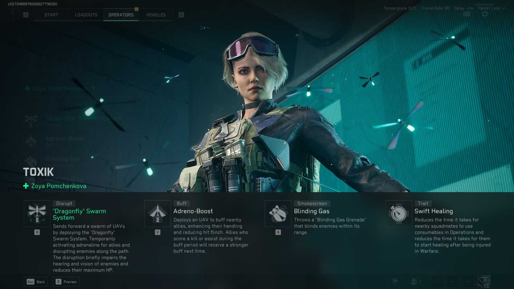 Delta Force Flash All Operators in Delta Force