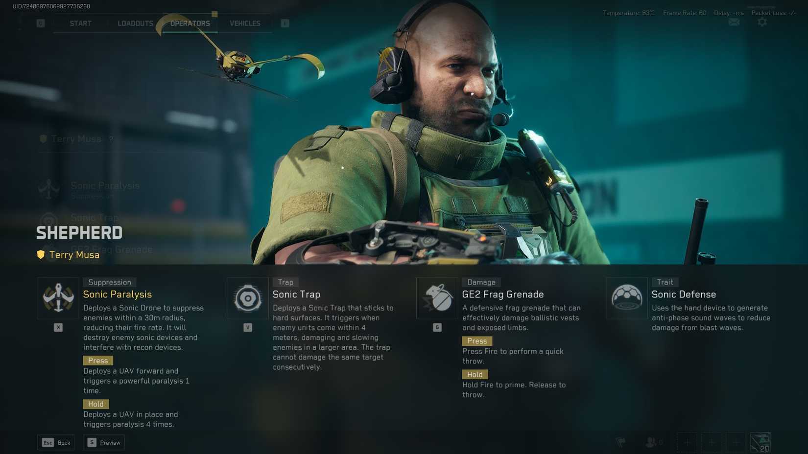 Delta Force Operator Chart All Operators in Delta Force