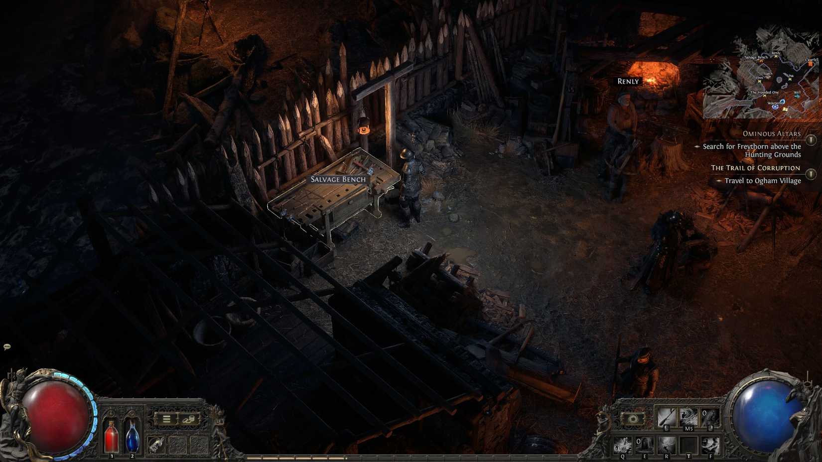 Salvage Bench in PoE 2